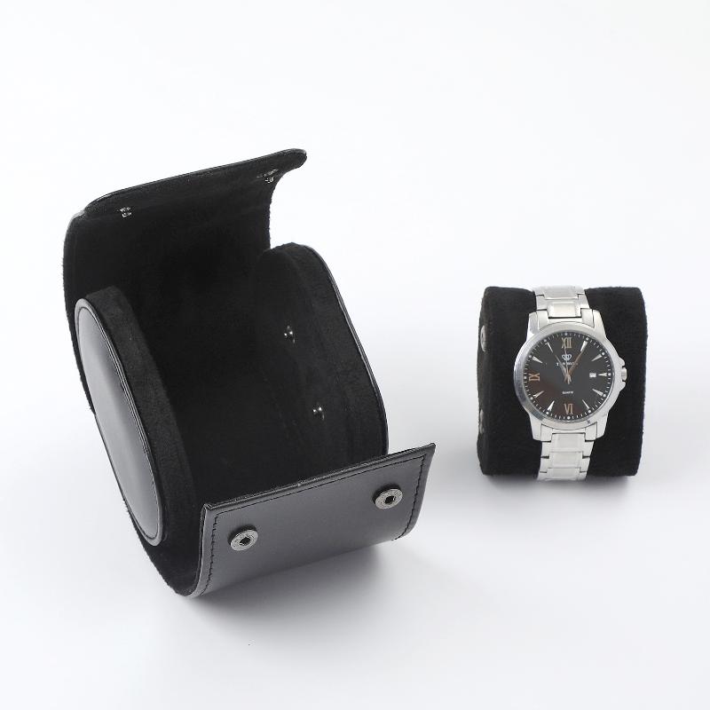 Watch Roll Travel Case 1/3-Slot Portable Vintage Leather Watch Display Case Storage Box Watch Organizers Men Christmas Gift
