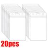 1-20pcs PVC Card Holder Transparent Waterproof Cards Protector ID Card Credit Bank Card Cover Organizer Home Office Storage Case