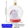 Eco-Friendly PVC Cartoon Inflatable Christmas Ball for Indoor Courtyard Decor