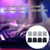 4Pcs Height Transparent Keycap PC Transparent Keycaps Waterproof Clear Keycaps Keyboard Covers Keyboards Supplies