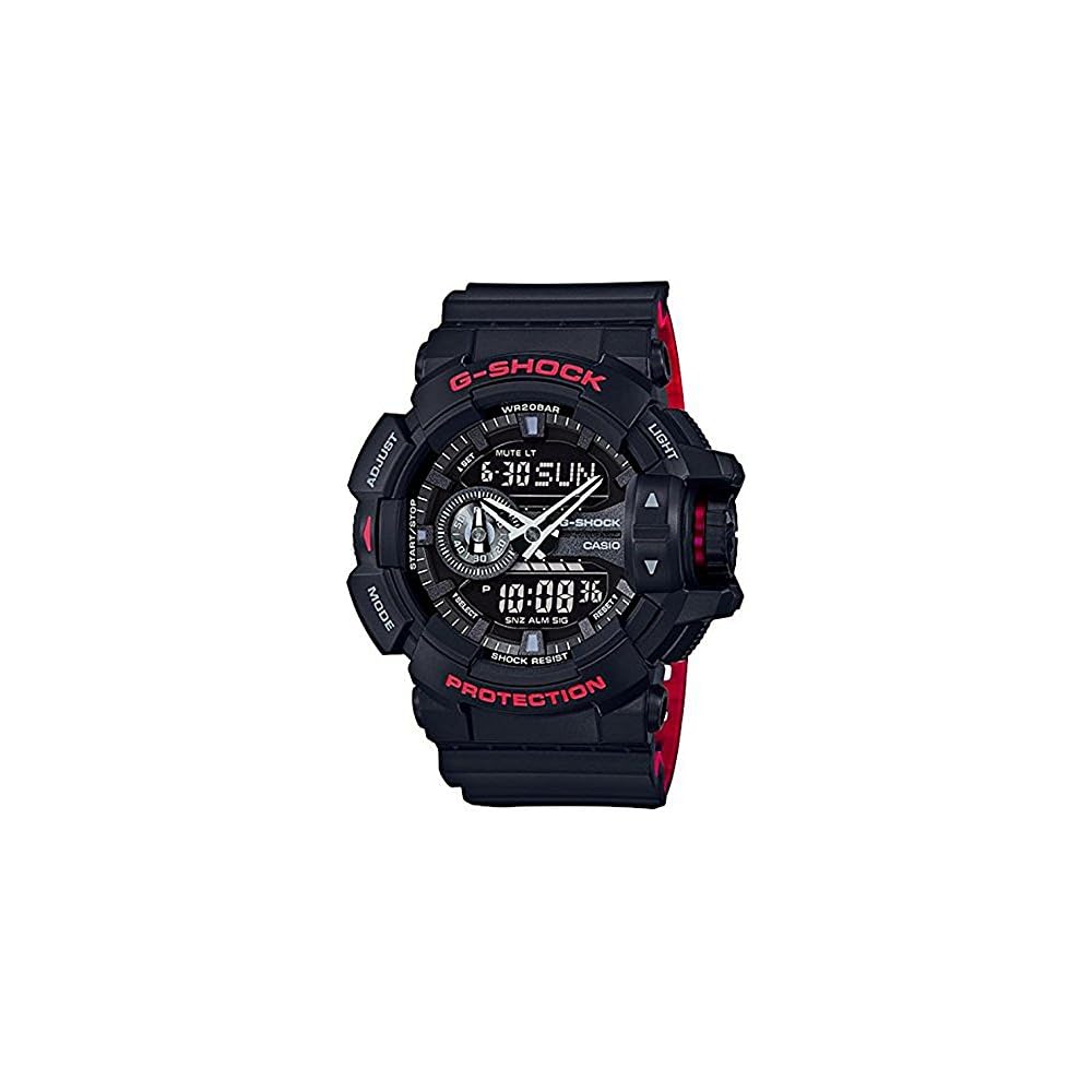Casio G-Shock GA-400HR-1A Black and Red Series Men s Watch Water Resistant Shockproof