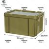 Kujucun Industrial Style Heavy-Duty Rolling Storage Bin