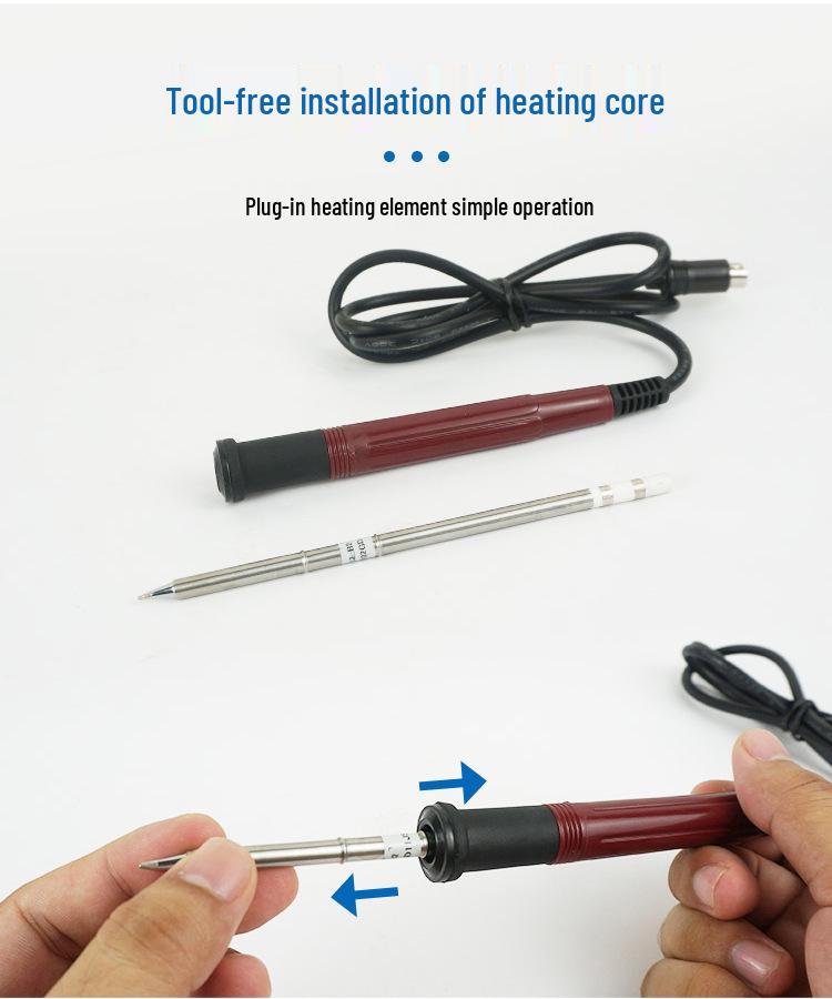 950TPRO Adjustable Temperature Digital Soldering Station - 75W T12 Soldering Iron with Constant Temperature Control 936 Model.