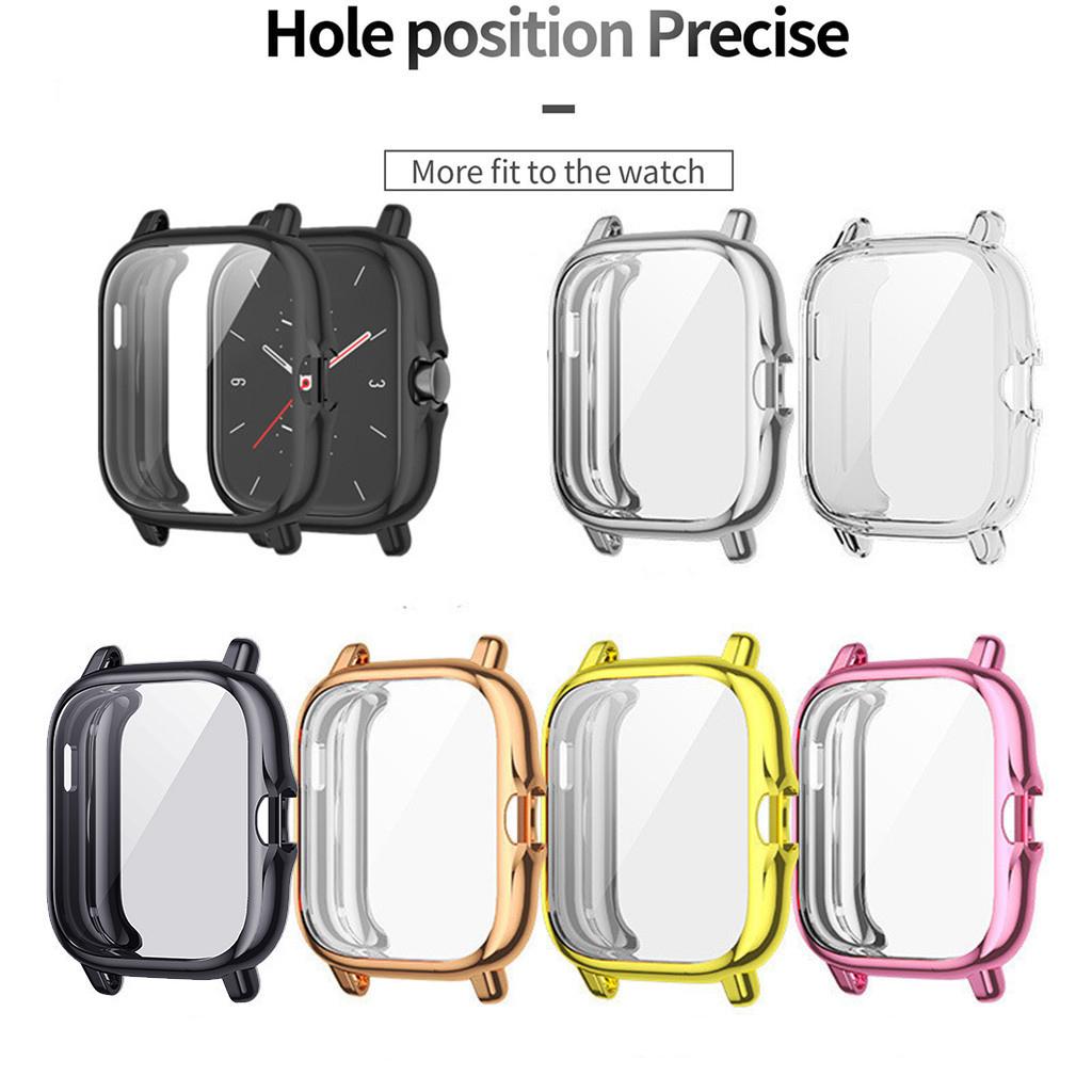 Smartwatch voor Behuizing voor Huami Amazfit GTS2 Krasbestendige TPU Beschermer voor S