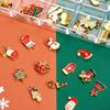Christmas Nail Charms Lovely Snowman Nails Art Charms Nail Supplies Santa Claus Nails Art Decorations for Women Girls