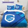 KRC Genk Set Copripiumino Fantasia Decorazione per la Casa Regalo (1 * copripiumino + 2 * federe senza imbottitura)