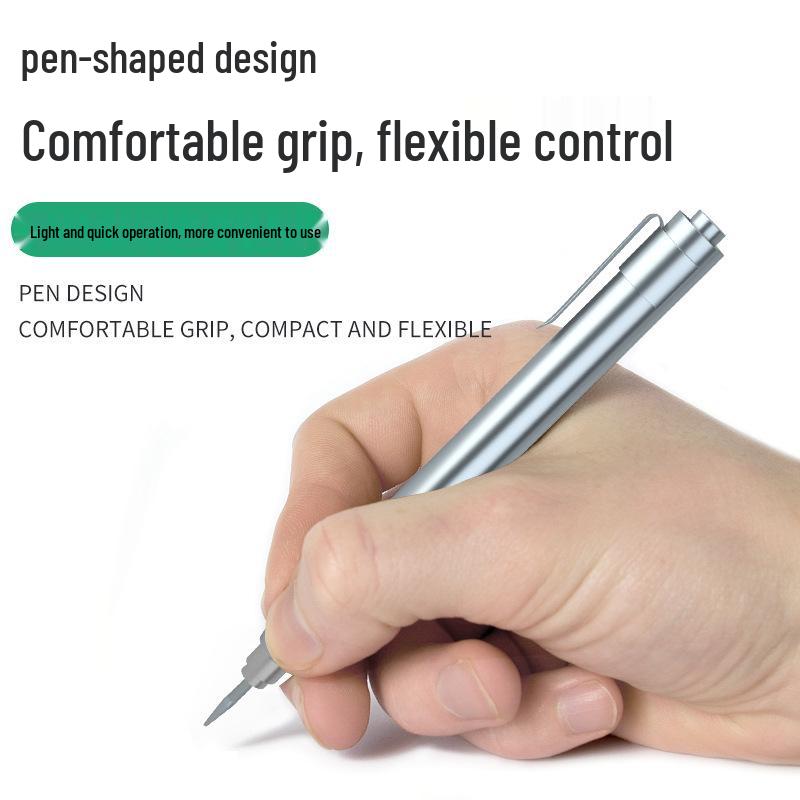 Rechargeable Electric Engraving Pen for Metal, Jade, and Nut Micro-Carving, Marking, and Seal Cutting.