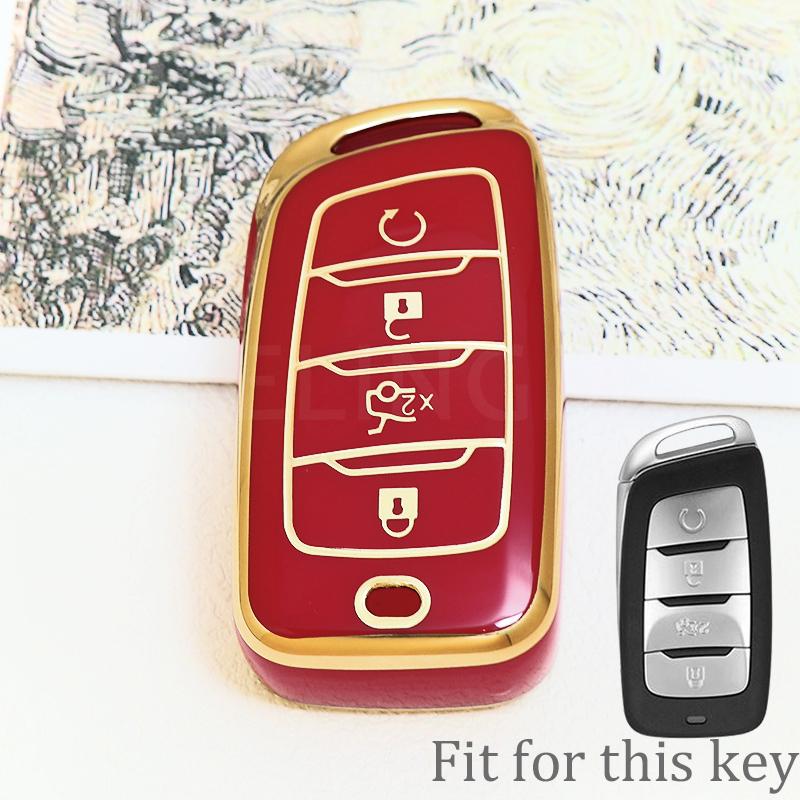 Key Cover Case Auto Shell For Changan Cs35 Cs85 Coupe Cs95 Cs75 Plus 4 Buttons Remote Accessories Protective New Tpu