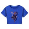 5583 Kids Girls Lily Lovebraids Print Short Style T-Shirt