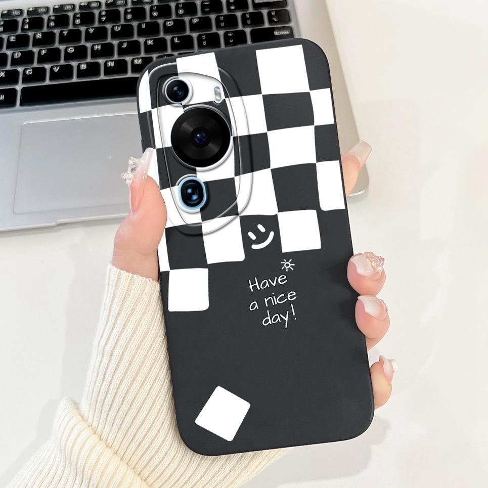 Cover For Huawei P60 Pro P60Art Case TPU 2024 Fashion Luxury Soft Silicone Phone Case For Huawei P60 Camera Protection Bumper