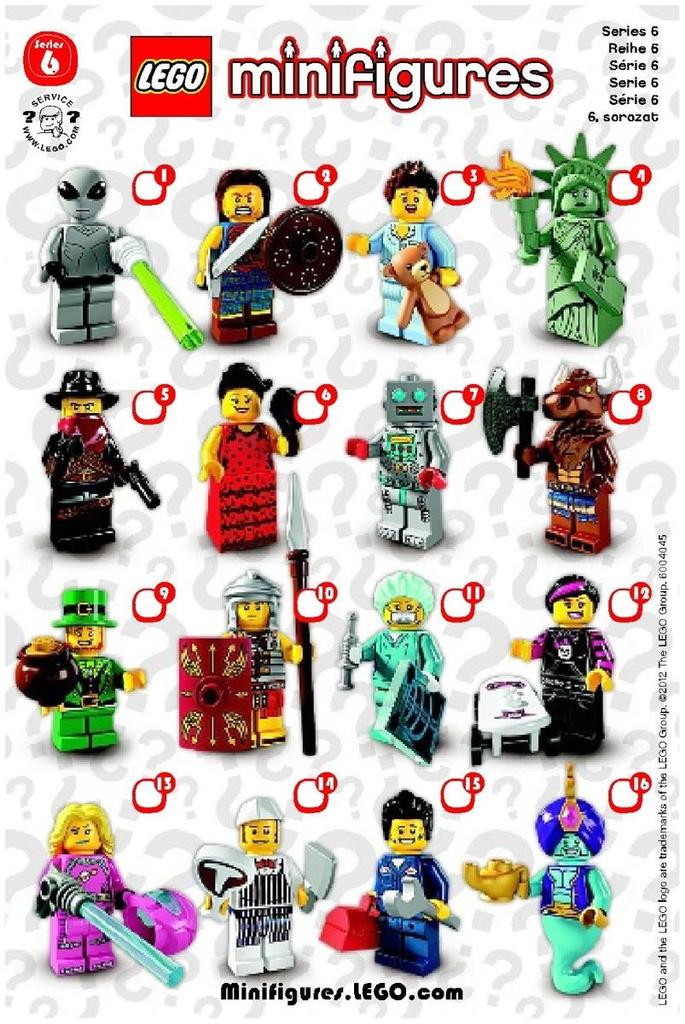 LEGO Minifigure Series 6 Nebosuke (Minifigure Series6) [8827-03]