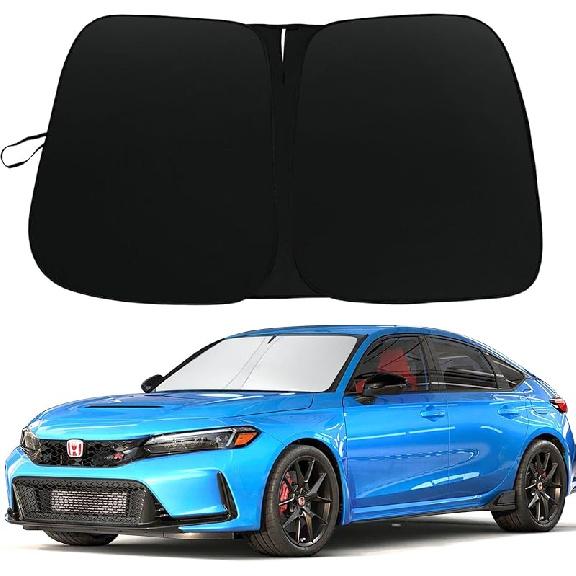 Front Windshield Sunshade Fit For Jeep Renegade 2015-2025 UV Ray Reflector Foldable Car Shade Automotive Windshield Sunshades Jeep Renegade