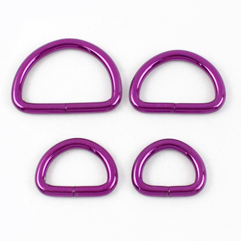 5/10Pcs Meetee 20/25/32/38mm Metal Buckles for Bag Strap D Ring Clasp Dog Collar Decor Connect Hooks DIY Hardware Accessories