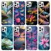 Beautiful Dragonfly Enthusiasts Phone Case For iPhone 17 Air 11 13 Mini 14 15 Plus 16 12 Pro Max 16E SE 7 8 Pattern Soft TPU Bac