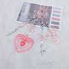 Lovely Bowknot Heart Cross Star Phone Charm Straps Car Keys Hanging Pendants Bag Decoration Lanyard Purse Accessories
