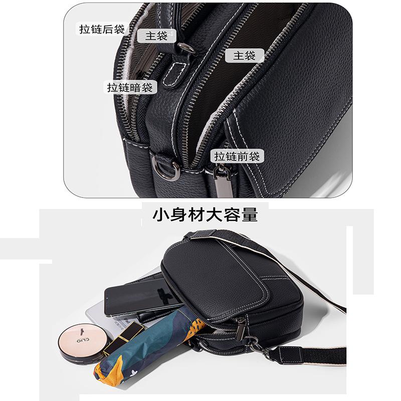 Torebka ze skóry naturalnej damska modna uniwersalna torebka damska ze skóry bydlęcej pierwsza warstwa miękka torebka na ramię ze skóry bydlęcej