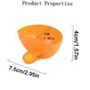 4pc/Set Dipping Clip Bowl Container Tomato Sauce Snack Clippable Plate Seasoning Dishes Dipping Sauce Bowl Holder Kitchen Gadget