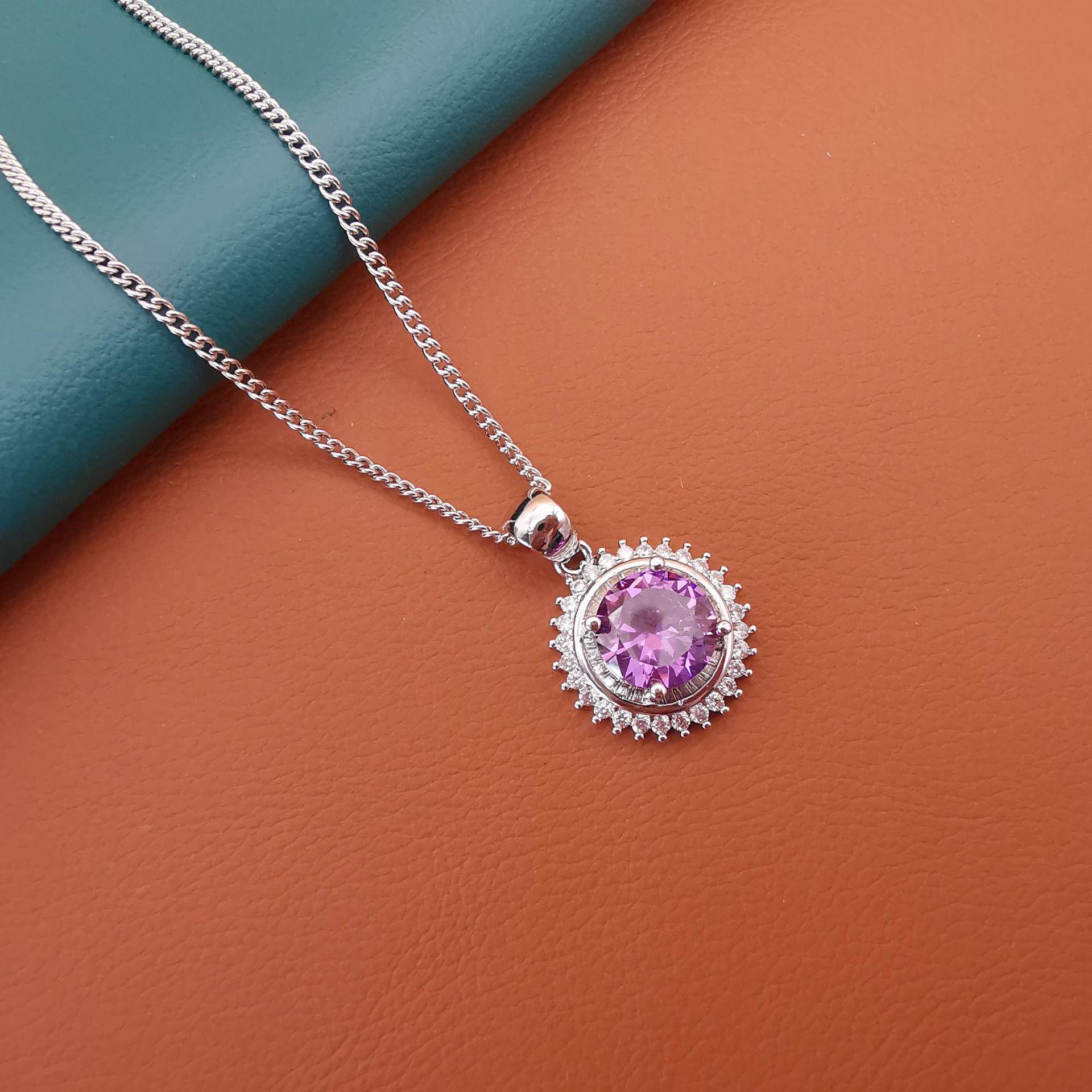 

Ожерелье-сокровище из цельного бриллианта и циркония, цепочка на ключицу, инкрустированная гранатовым красным универсальным дизайном