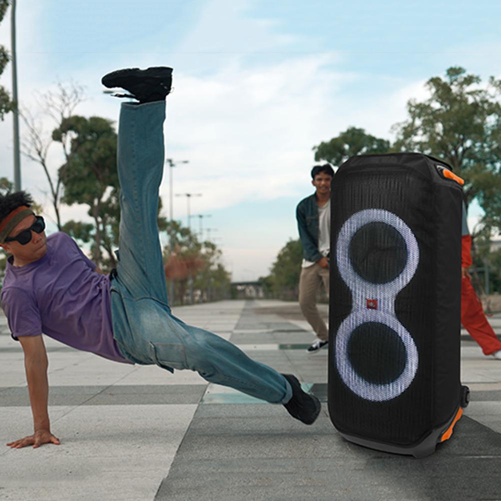 Speaker Carry Cover Zipper Closure Party Speaker Dust Cover Wear Resist Thicken Nylon Speaker Storage Bag for JBL Party Box 710