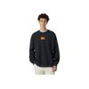 Anta Logo National Flag Print Crew Neck Sweatshirt Men Tops Black 152250708-2