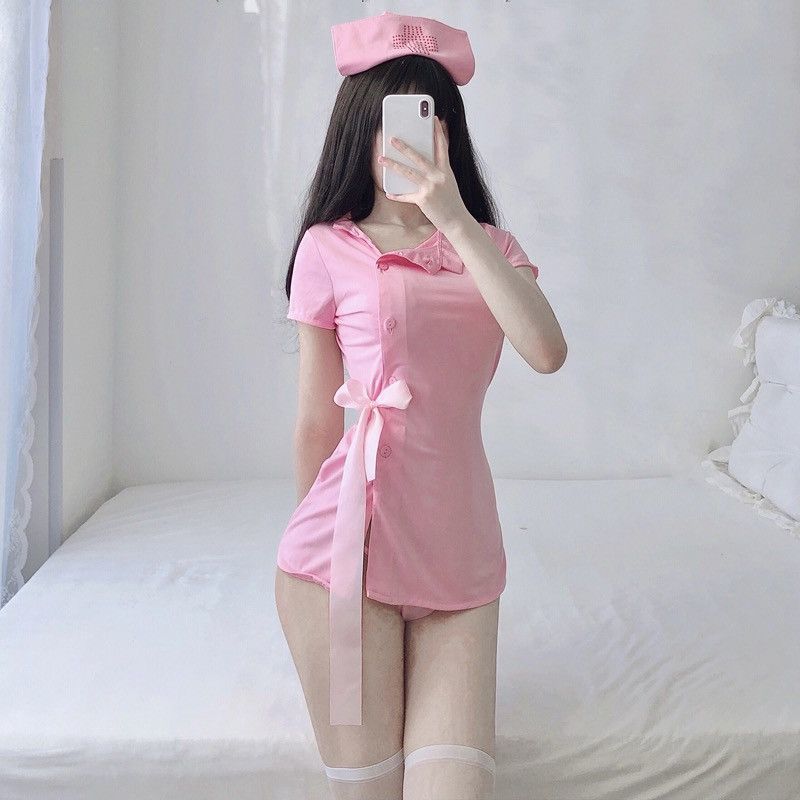 Sexy lingerie sexy v-collar nurse