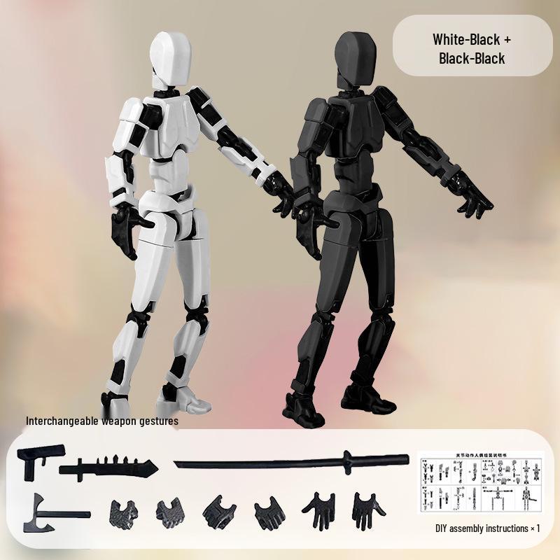 Multi-Joint Posable Robot Mannequin - Decompression Toy