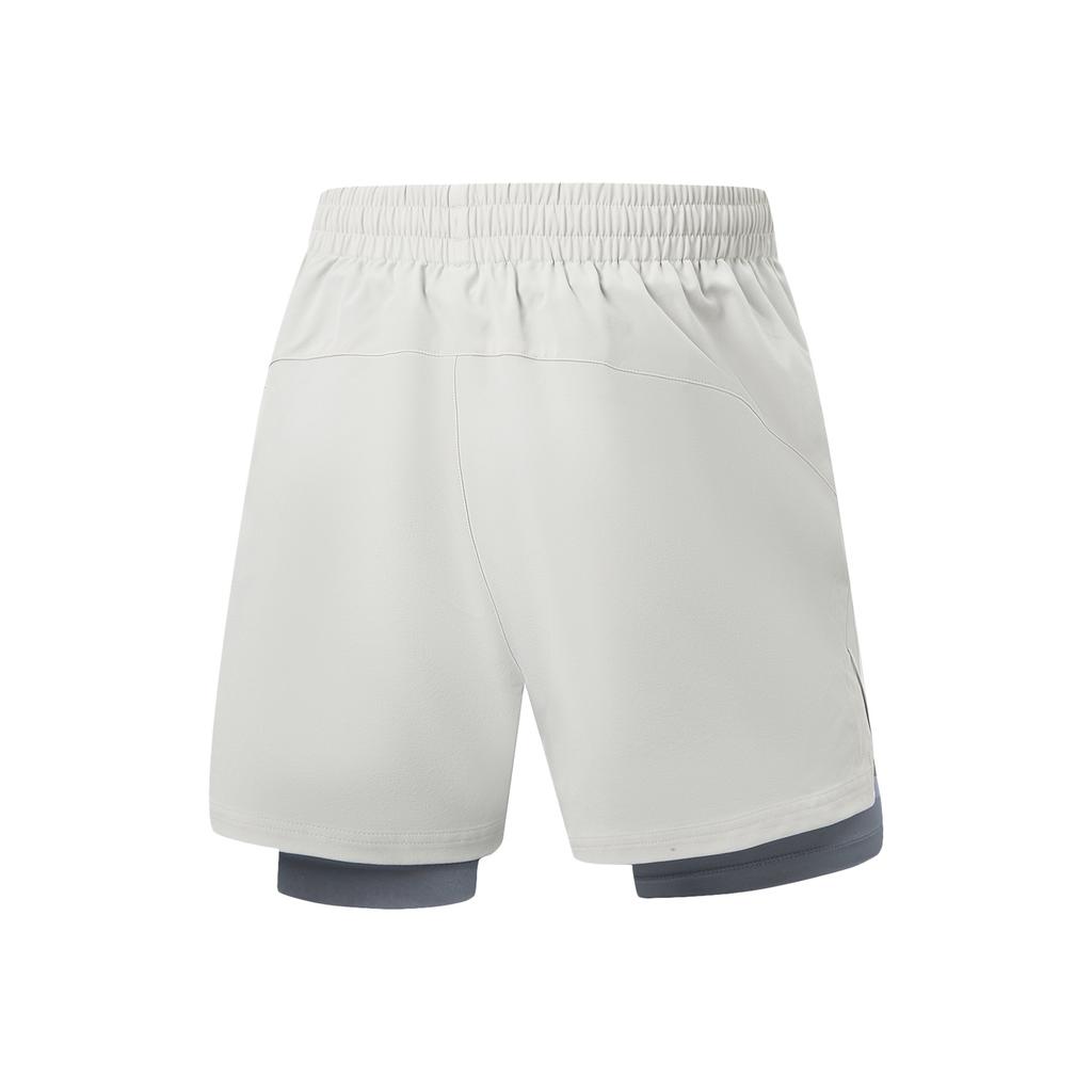 Li Ning Fitness Series Logo Stitching Sports Shorts Men Shorts AKSW245-3