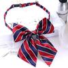Dots Bowknot Neckties Stripe JK Uniform Bow Ties Elegant Airline Stewardess Necktie  Ladies/Girls