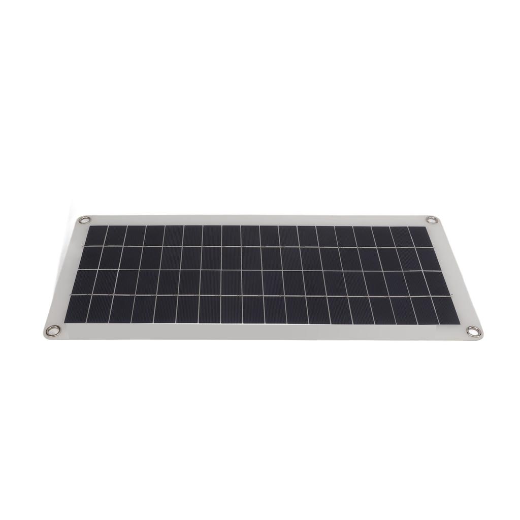 20W Solar Panel Battery Charger Portable Solar Panel Trickle Charging Kit for Car Automotive Motorcycle RV