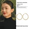 Elegant Butterfly Flower Stud Earrings - S925 Silver Needle, High-End and Versatile for Women