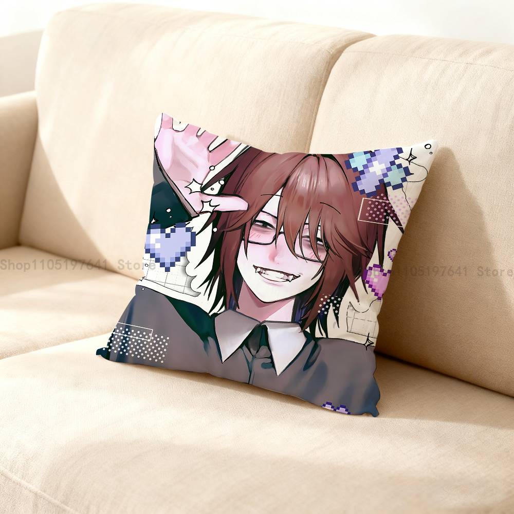 R-Randal I-Ivory R-Ranfren Anime Celebrity Merchandise All-Match Printed Pillow Case Sofa Car Office Room Decoration Protector