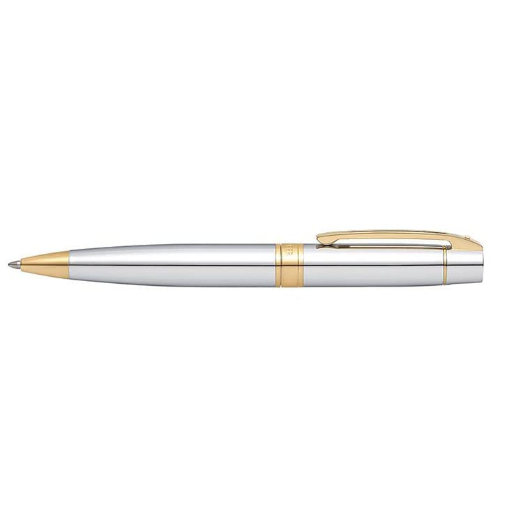 SHEAFFER Ballpoint Polished Chrome Officially Imported Pen, Oil-Based, 300mm, GTT, N2934251,