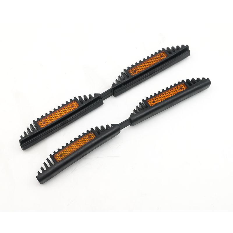 

2pcs Universal Car Door Guard Trim Styling Moulding Anti Collision Strip Protection Edge Scratch Protector Reflector Auto Parts