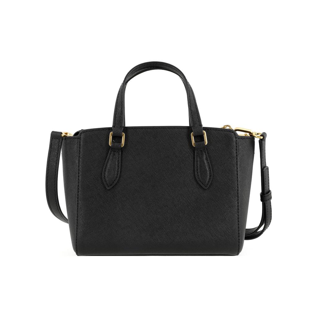 Tory Burch Emerson Minimalist Leather Tote Bag Women Tote Bags Black 138366-001