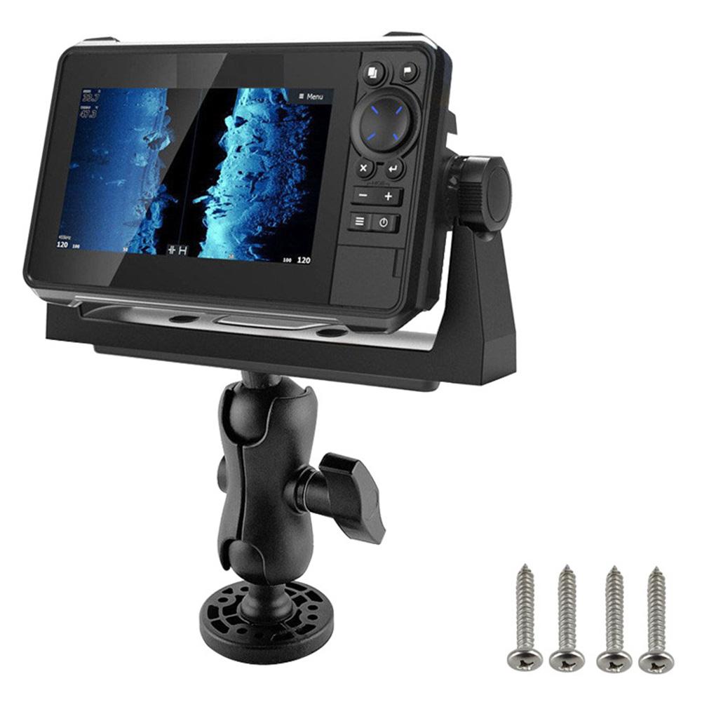 360 Degree Swivel Fish Finder Rack Wear Resist GPS Plate Fishfinder Bracket Electronic Fish Finder Holder Boat Accessories United States