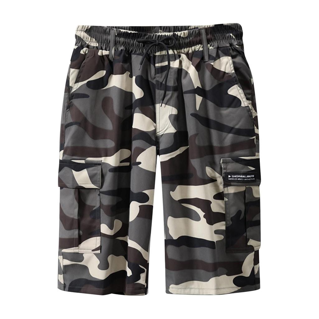 Pantaloni sportivi estivi da uomo larghi casual ampi pantaloncini da spiaggia