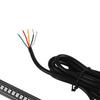 Motorcycle LED License Plate Light Multifunctional Red Yellow LED Tail Light for Modification