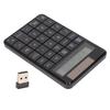 Calculator Number Pad Calculator Function 29 Keys 2.4GHz Wireless USB Plug and Play Ergonomic Design Wireless Number Pad