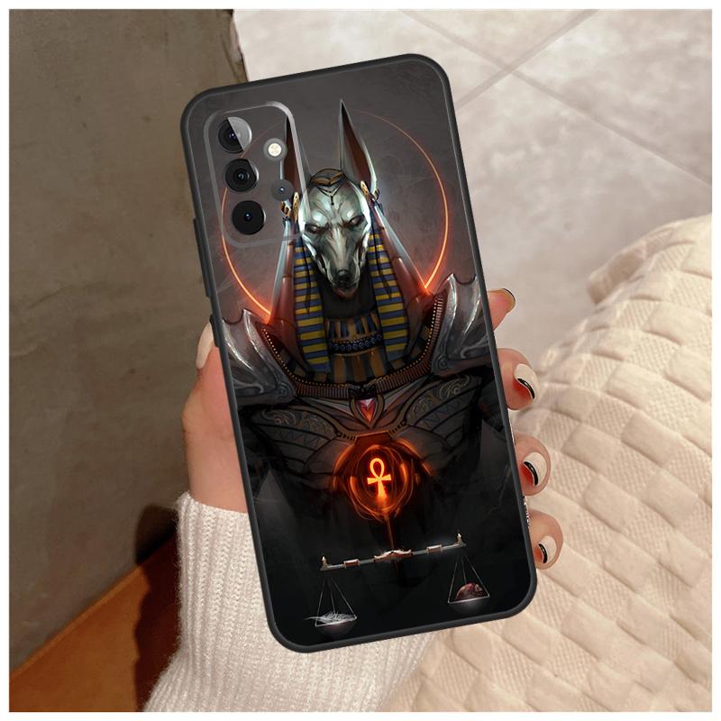 Egypt Nefertiti Anubis Ankh For Samsung Galaxy A36 A56 A16 A26 A06 A52 A53 A33 A13 A34 A54 A14 A15 A35 A55 A22 A32 Case