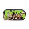 Kpop Catseye Student Pencil Case with Compartments - DIY Storage Stationery Bag