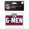 Wincraft Perfect Cut 10x10cm Autocollant NFL Teams Slogan