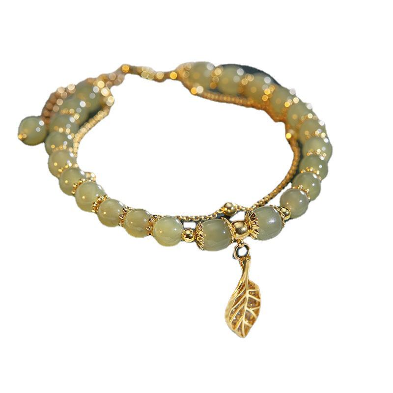 520 Hetian Jade Bracelet: Romantic Gift for Her On Valentine's Day, Birthday, or Anniversary
