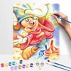 Disney Sorcerer Mickey Oil Painting Art Painting Set Home Wall Decor Handmade Gift