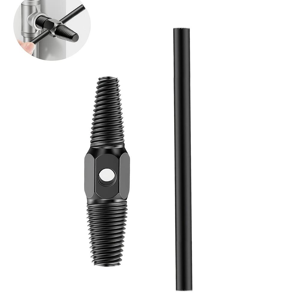 [2st Kraftiga Utdragare] 2st Kraftiga Dubbelanvändnings Metall Kran Gängutdragarverktyg | Manuell Användning för 1/2" Till 3/4" Rör, Ventiler och Kranar