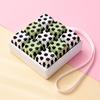 Creative Cartoon Soccer Pattern 9-Key Keyboard Button Clicker Stress Relief Toy Key Chain Pendant Bag Decoration