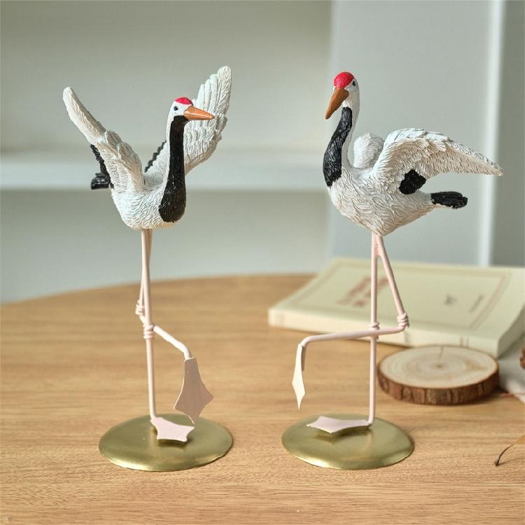Flamingos Figur Figur Statue Skulptur Wohnzimmer Büro Hochzeitsfeier Ornamente Heimdeko Zubehör