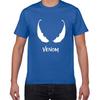 Stilvolles Comic Venom Spider-man Herren Kurzarm Rundhals T-Shirt für Freizeitkleidung