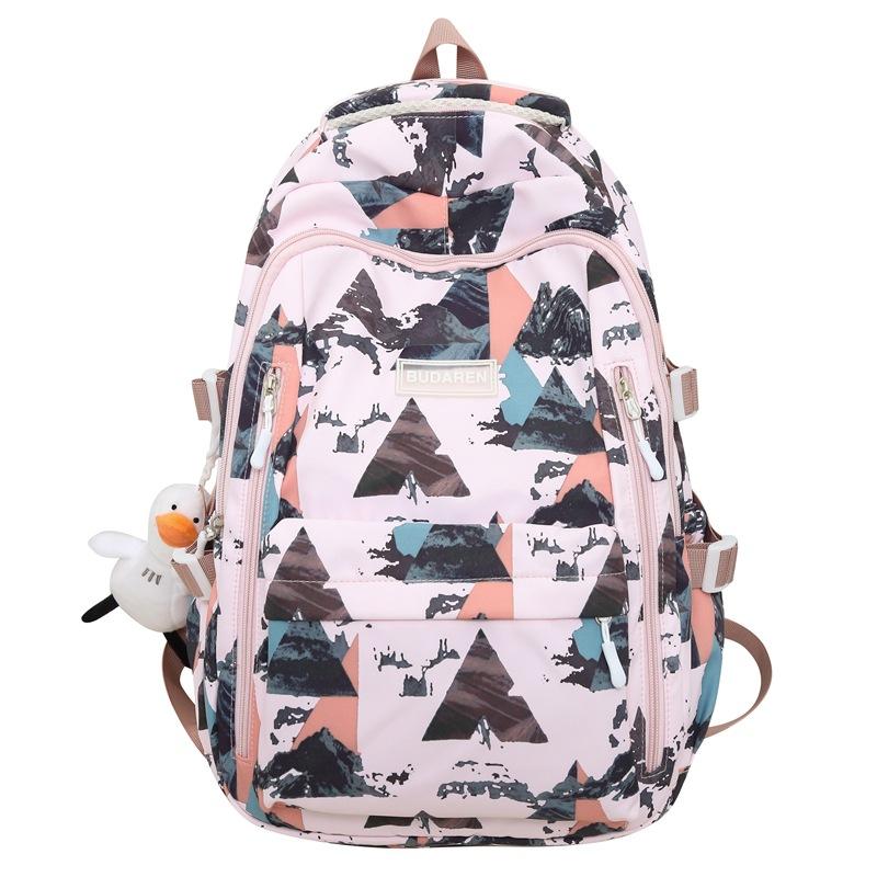 2023 Νέα Αδιάβροχη Μόδα Τσάντα Ώμου Υπολογιστή με Εκτύπωση Ανδρική και Γυναικεία Ins Τσάντα για Φοιτητές Κολεγίου