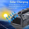 Solar Powered Handheld LED Flashlight with COB Side Light, Multifunctional Camping Light, Suitable for Outdoor Camping, Hiking, Fishing, and Hunting