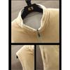 Autumn And Winter New Style Double-sided Vest Men's Stand-up Collar Casual Loose Vest Vest Large Size Vest Warm Jacket For Men